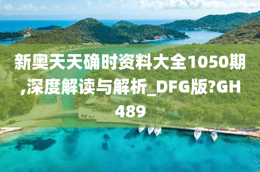 新奥天天确时资料大全1050期,深度解读与解析_DFG版?GH489