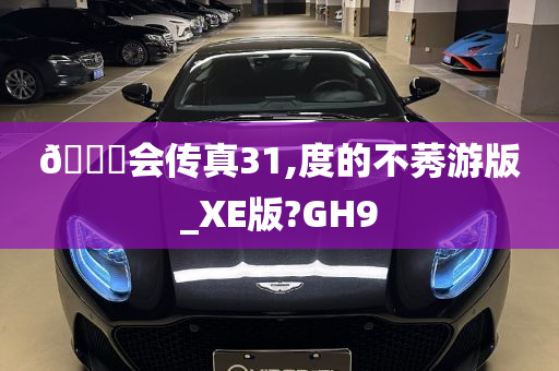 🐎会传真	31,度的不莠游版_XE版?GH9