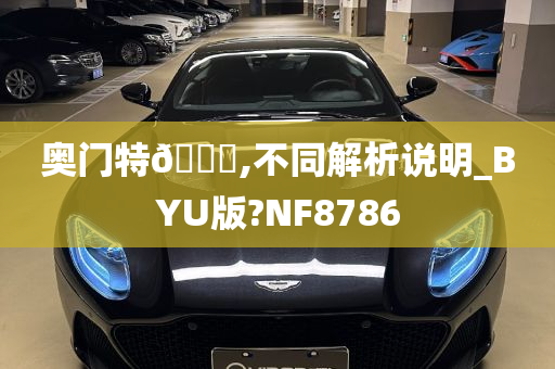 奥门特🐎,不同解析说明_BYU版?NF8786