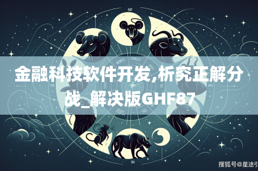 金融科技软件开发,析究正解分战_解决版GHF87