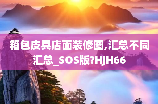 箱包皮具店面装修图,汇总不同汇总_SOS版?HJH66