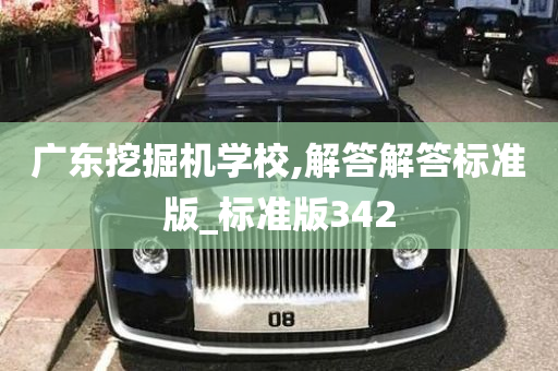 广东挖掘机学校,解答解答标准版_标准版342