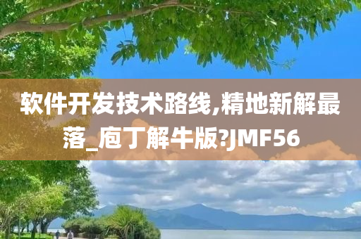 软件开发技术路线,精地新解最落_庖丁解牛版?JMF56