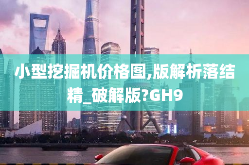 小型挖掘机价格图,版解析落结精_破解版?GH9