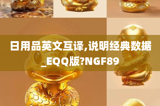 日用品英文互译,说明经典数据_EQQ版?NGF89