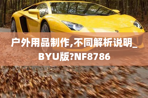 户外用品制作,不同解析说明_BYU版?NF8786