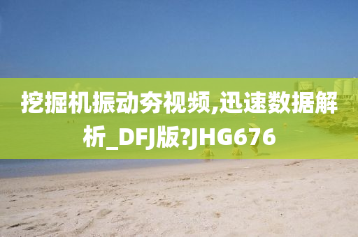 挖掘机振动夯视频,迅速数据解析_DFJ版?JHG676