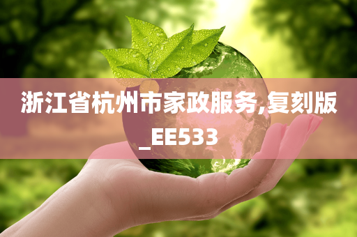 浙江省杭州市家政服务,复刻版_EE533