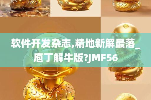 软件开发杂志,精地新解最落_庖丁解牛版?JMF56