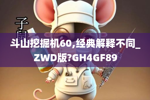 斗山挖掘机60,经典解释不同_ZWD版?GH4GF89