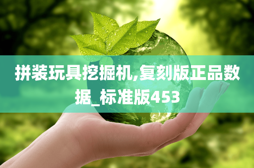 拼装玩具挖掘机,复刻版正品数据_标准版453