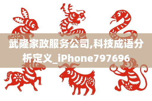 武隆家政服务公司,科技成语分析定义_iPhone797696