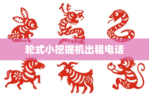 轮式小挖掘机出租电话