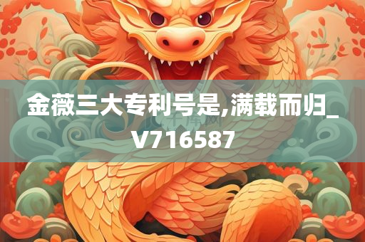 金薇三大专利号是,满载而归_V716587