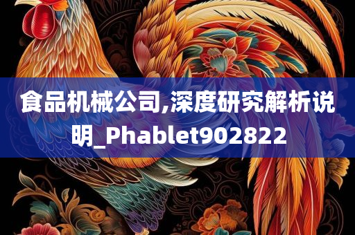 食品机械公司,深度研究解析说明_Phablet902822