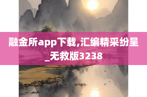 融金所app下载,汇编精采纷呈_无救版3238