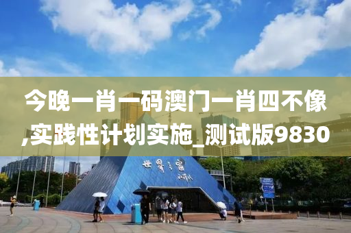 今晚一肖一码澳门一肖四不像,实践性计划实施_测试版9830