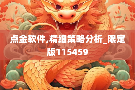 点金软件,精细策略分析_限定版115459