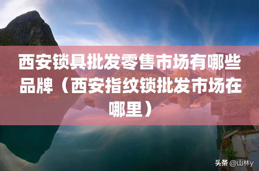 西安锁具批发零售市场有哪些品牌（西安指纹锁批发市场在哪里）