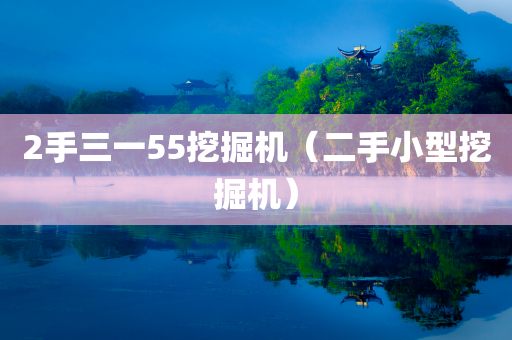 2手三一55挖掘机（二手小型挖掘机）