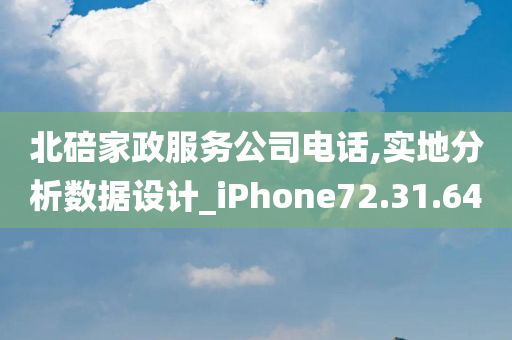 北碚家政服务公司电话,实地分析数据设计_iPhone72.31.64