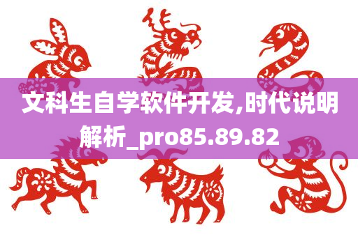 文科生自学软件开发,时代说明解析_pro85.89.82