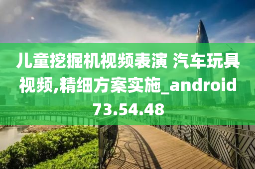 儿童挖掘机视频表演 汽车玩具视频,精细方案实施_android73.54.48