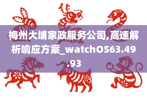 梅州大埔家政服务公司,高速解析响应方案_watchOS63.49.93