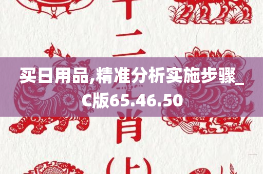 买日用品,精准分析实施步骤_C版65.46.50