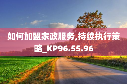 如何加盟家政服务,持续执行策略_KP96.55.96