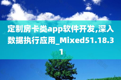 定制房卡类app软件开发,深入数据执行应用_Mixed51.18.31