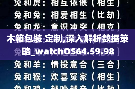 木箱包装 定制,深入解析数据策略_watchOS64.59.98