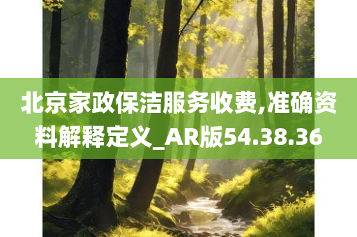 北京家政保洁服务收费,准确资料解释定义_AR版54.38.36